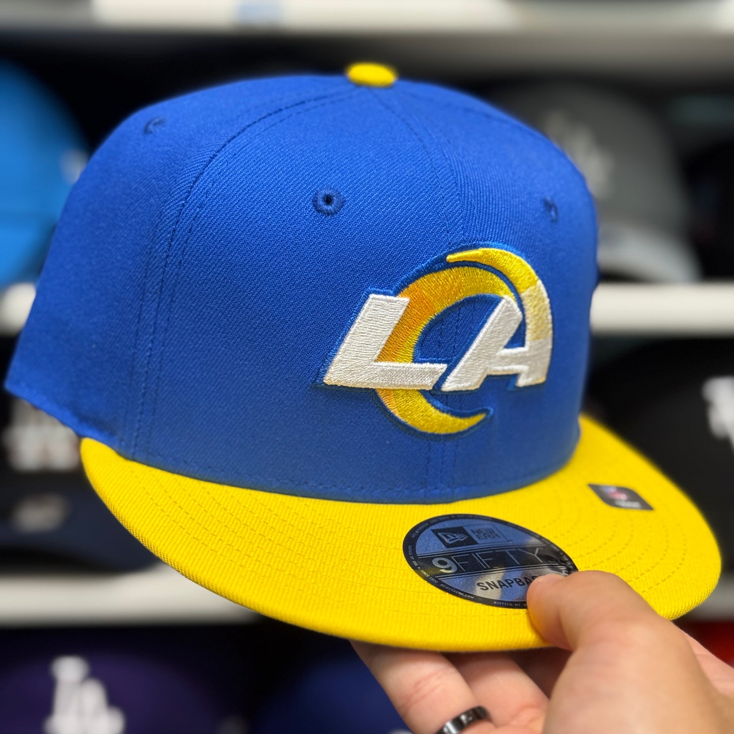New Era Los Angeles Rams 9FIFTY Snapback Blue
