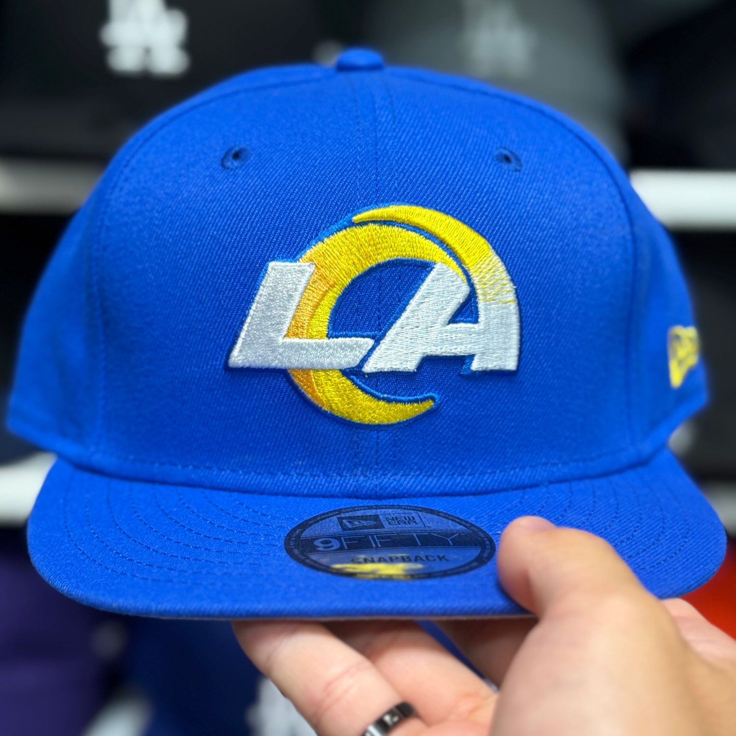 New Era Los Angeles Rams 9FIFTY Snapback Blue