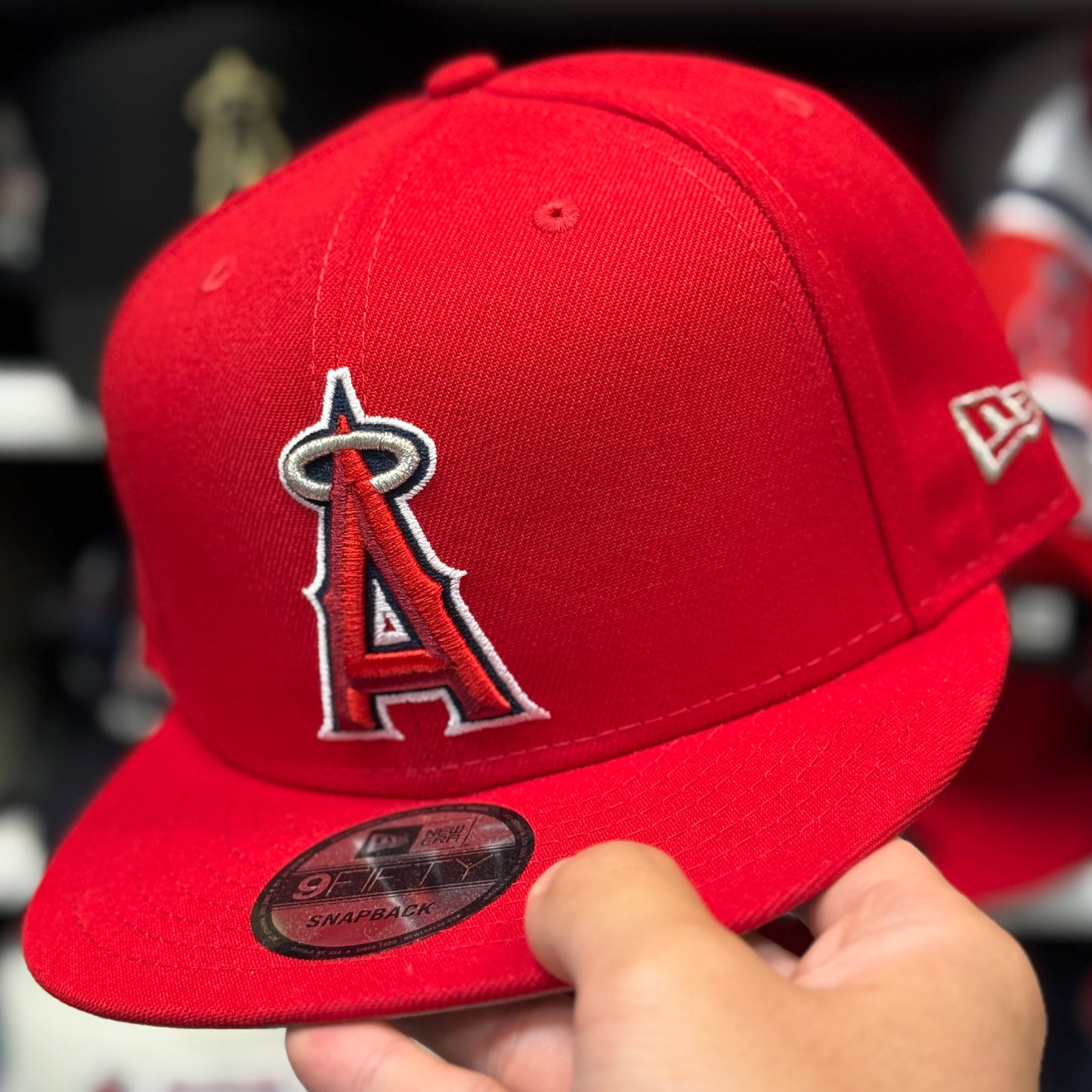New Era Los Angeles Angels 9FIFTY Snapback | Red