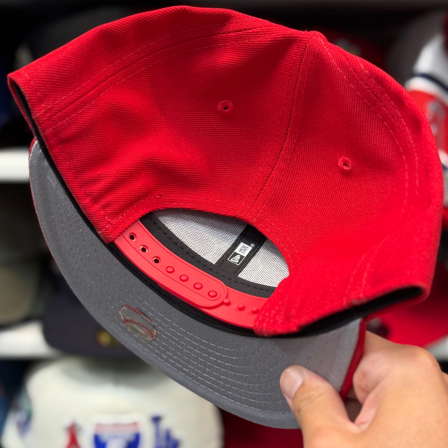 New Era Los Angeles Angels 9FIFTY Snapback | Red