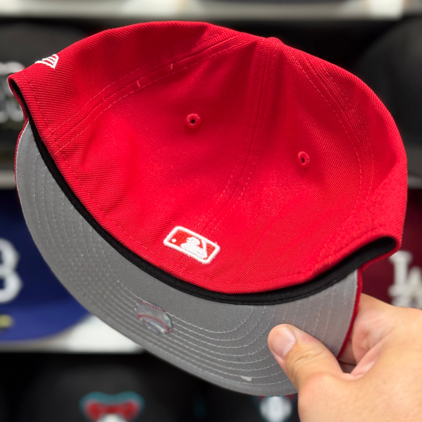 New Era Atlanta Braves 59FIFTY Fitted Hat Red