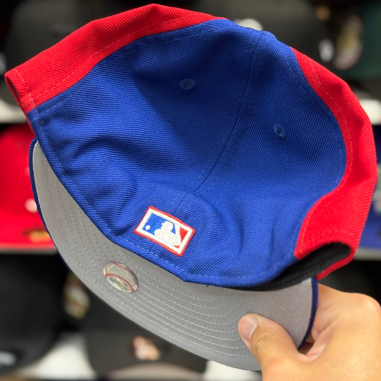 New Era Montreal Expos 59FIFTY Fitted Hat Red/White/Blue