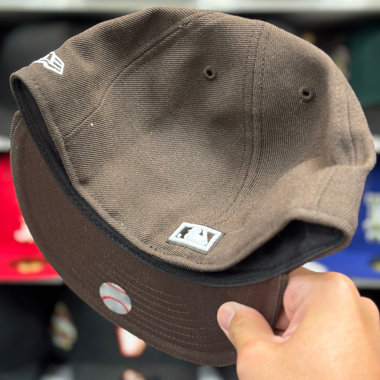 New Era Montreal Expos Fitted Hat Brown | Size 7 5/8