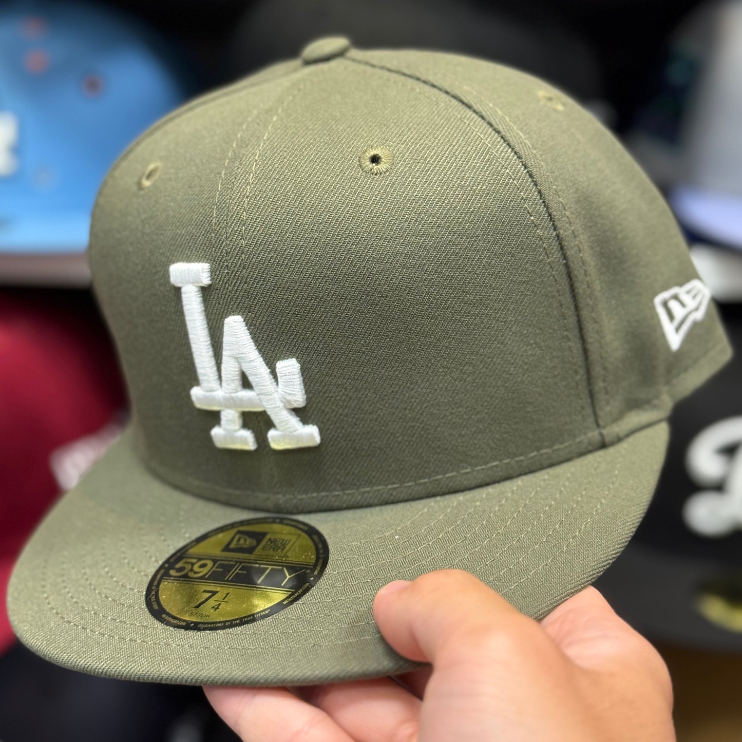 New Era Los Angeles Dodgers 59FIFTY Fitted Hat Olive