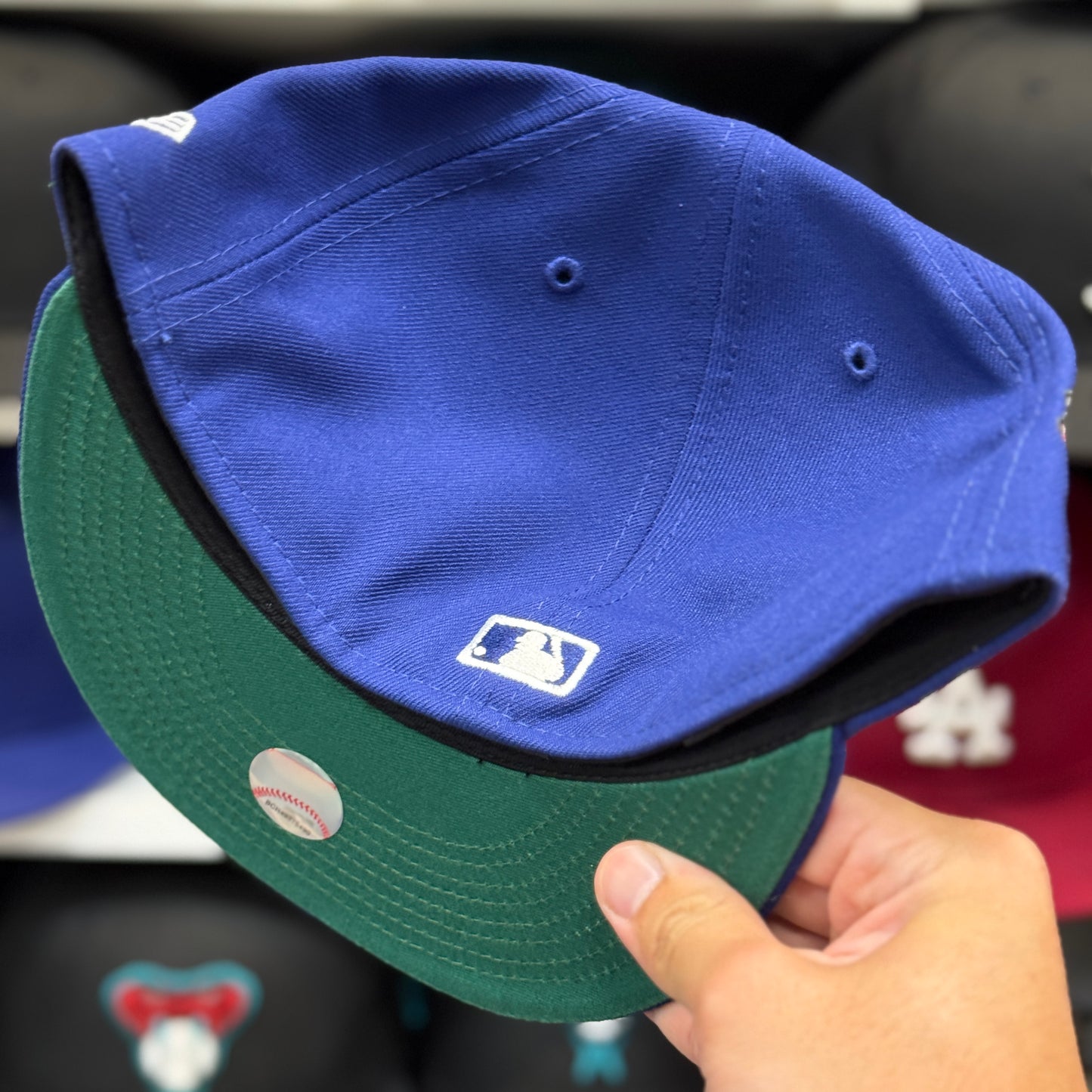 New Era Los Angeles Dodgers 'Botanical 60th Anniversary' 59FIFTY Fitted Hat | Blue