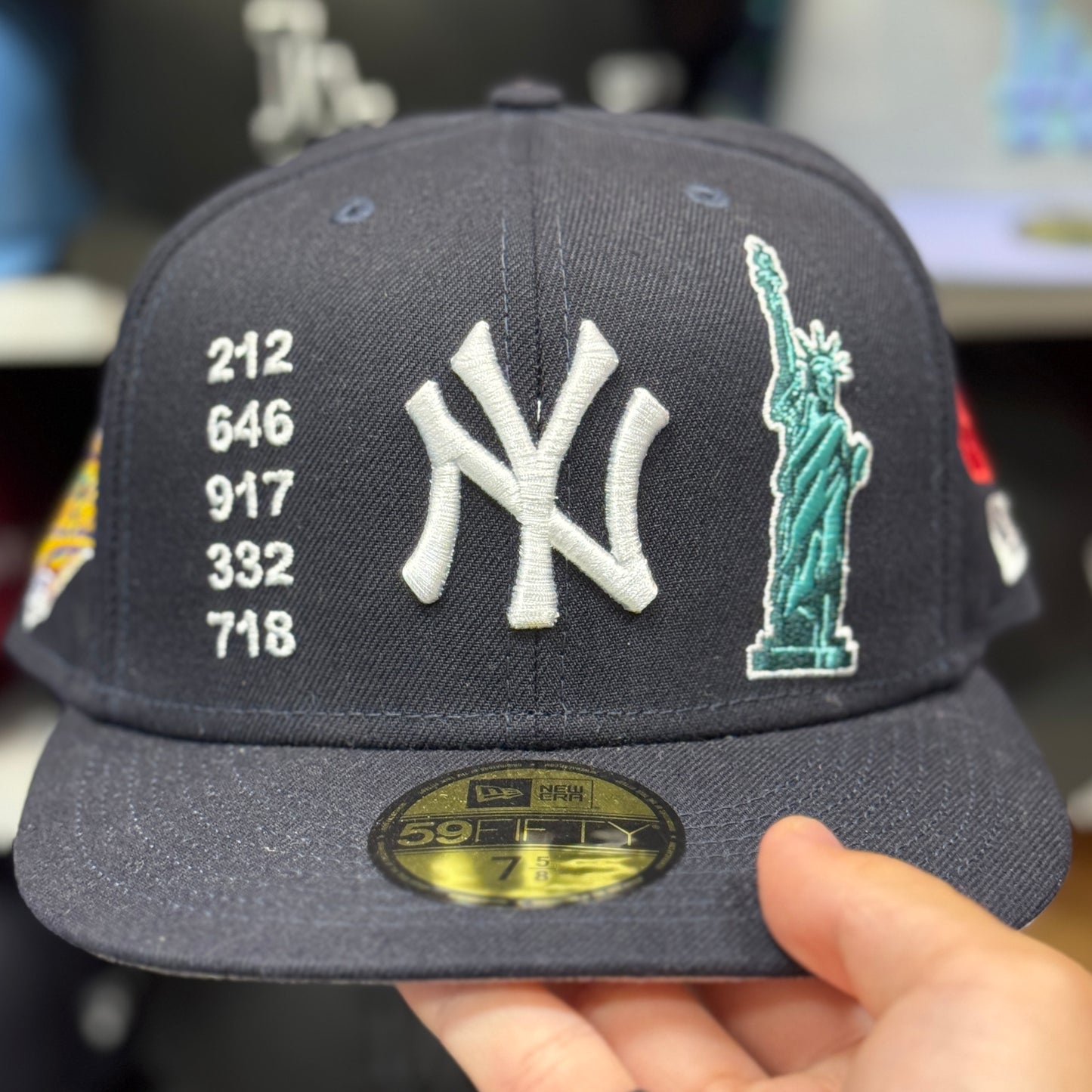 New Era New York Yankees NY Identity' 59FIFTY Fitted Hat | Navy