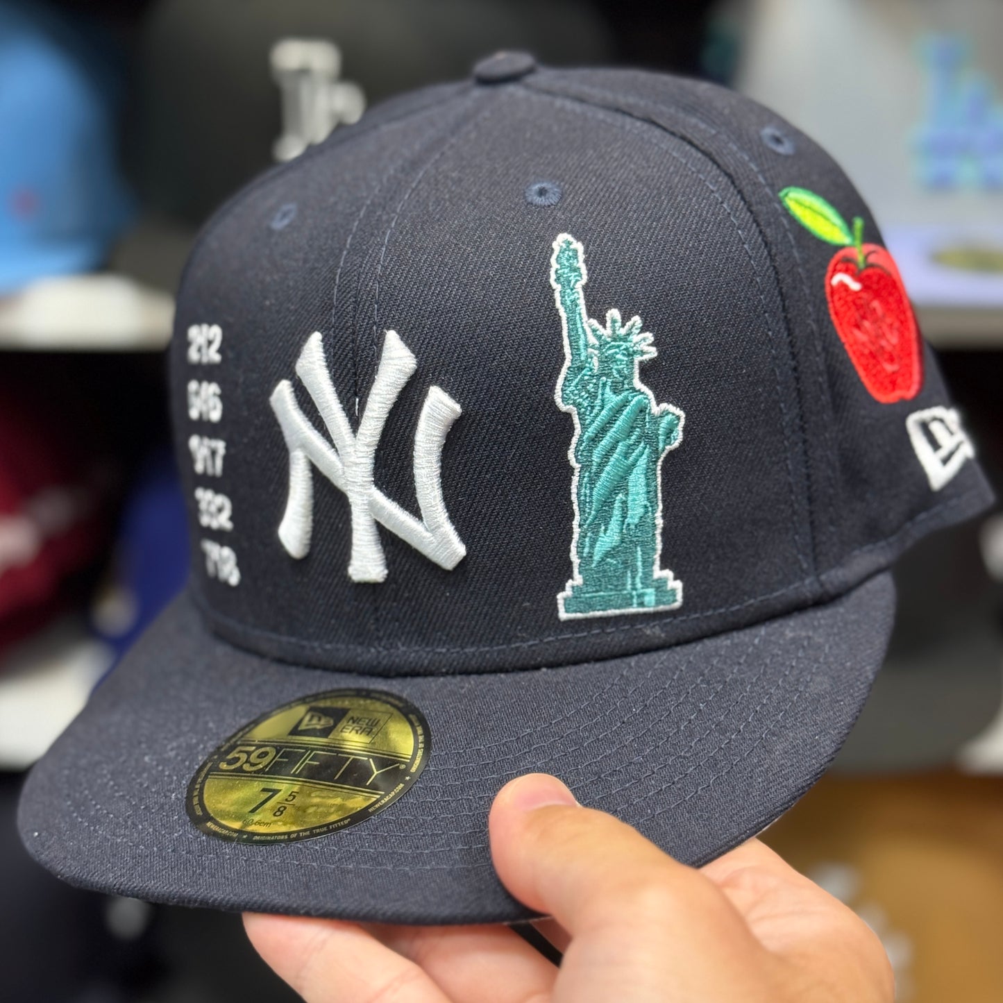 New Era New York Yankees NY Identity' 59FIFTY Fitted Hat | Navy