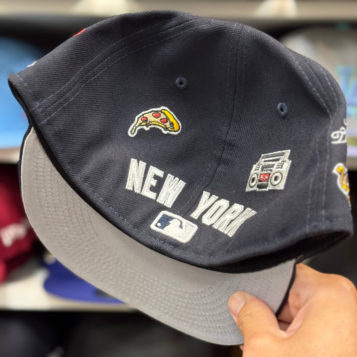New Era New York Yankees NY Identity' 59FIFTY Fitted Hat | Navy