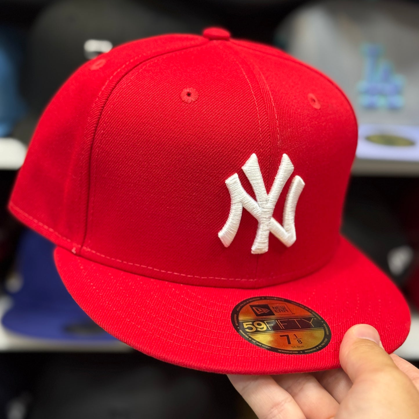 New Era New York Yankees 59FIFTY Fitted Hat Red