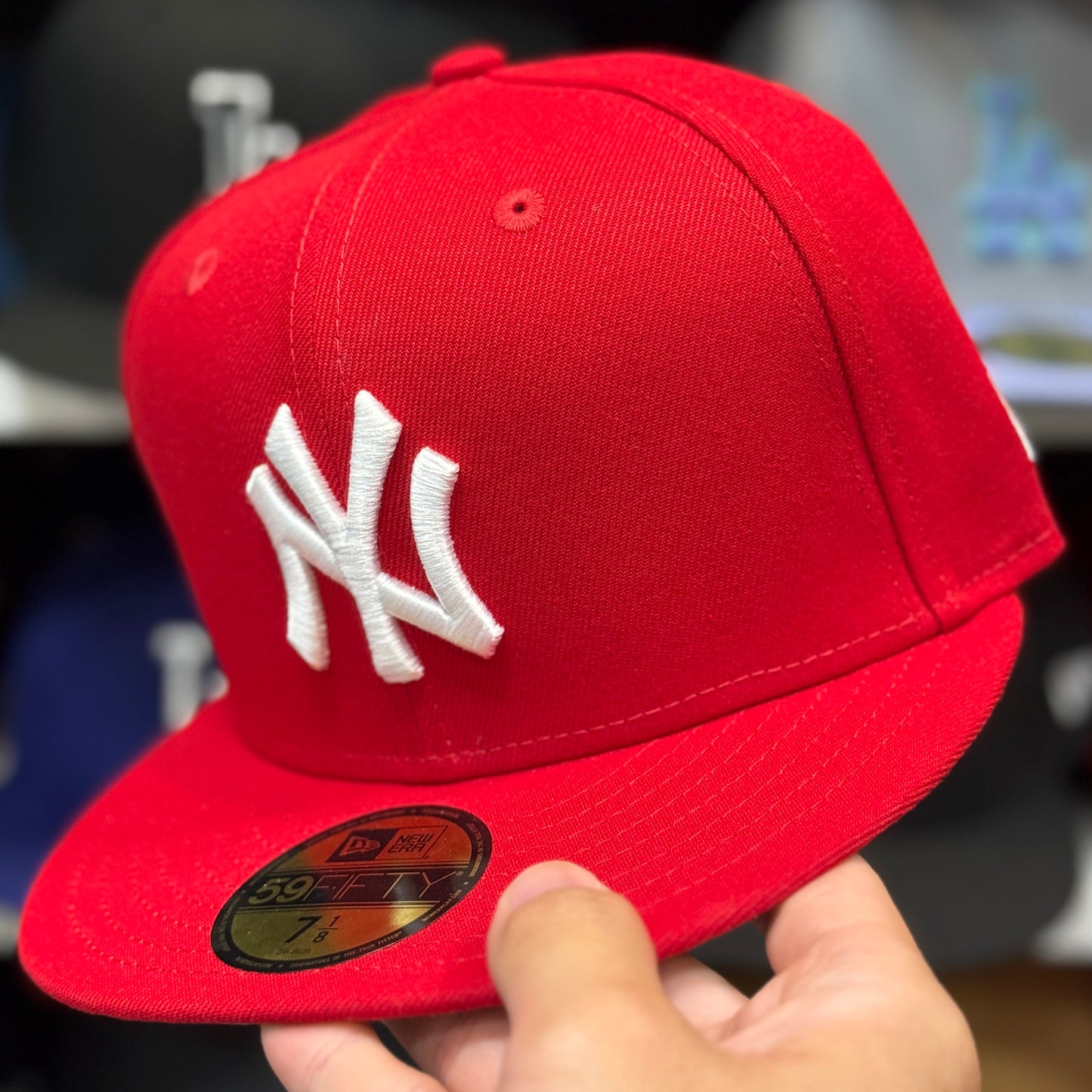 New Era New York Yankees 59FIFTY Fitted Hat Red