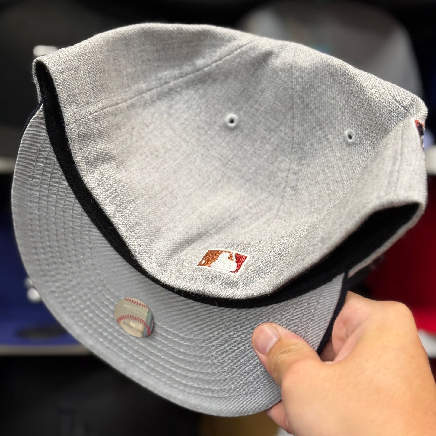 New Era New York Yankees 'Jackie Robinson 50th Anniversary' 59FIFTY Fitted Hat | Silver/Navy