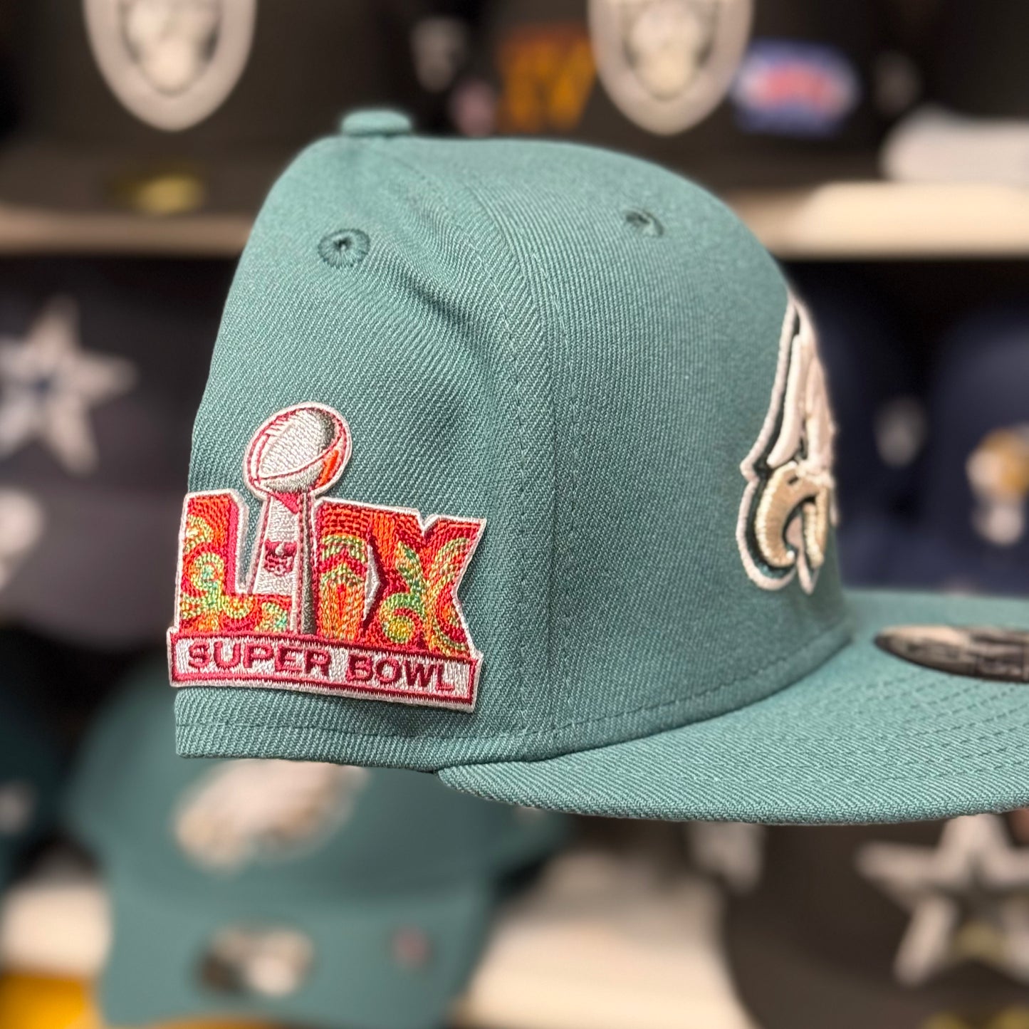 New Era Philadelphia Eagles 'Super Bowl Championship' Green 9FIFTY Snapback