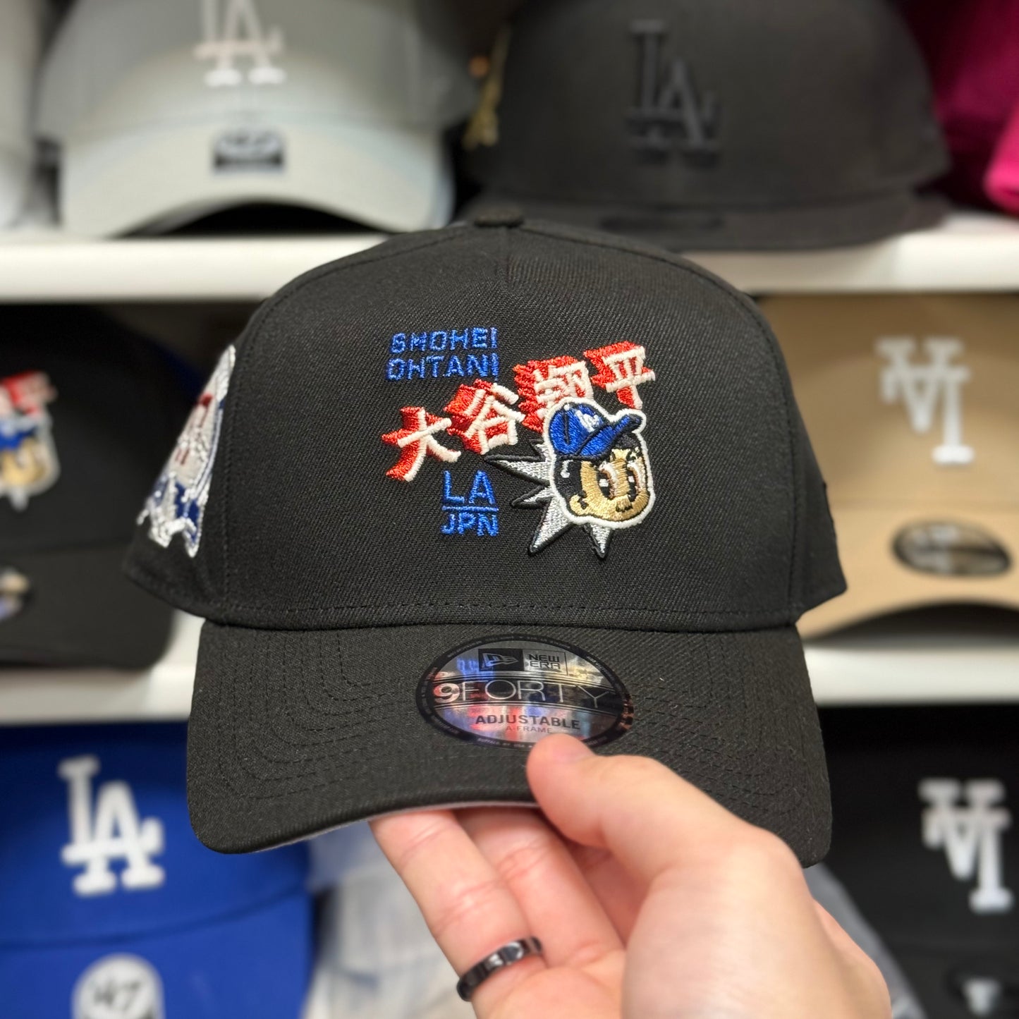 New Era Los Angeles Dodgers 'Anime Sohei Ohtani LA-JPN' A-Frame Black 9FORTY Snapback