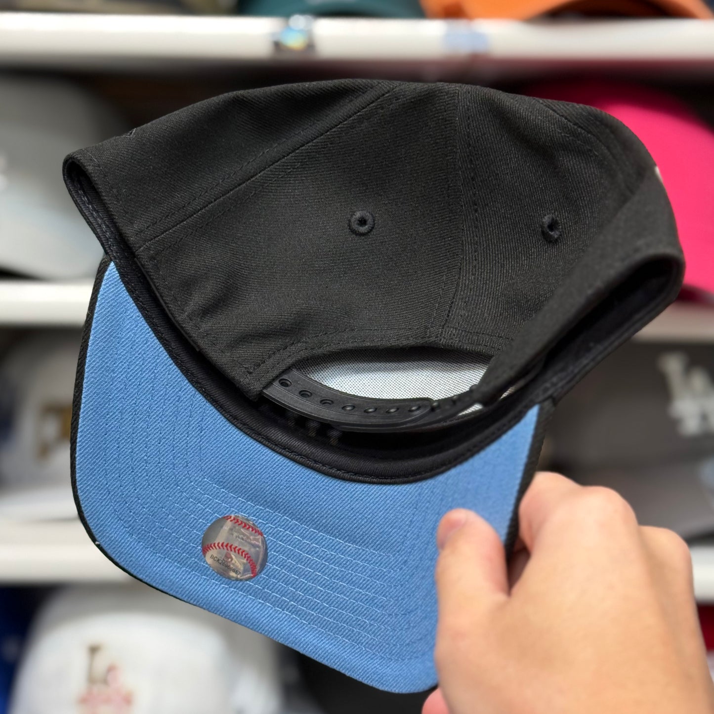 LA Dodgers 40th Two Black A-Frame Snapback | New Era 9FORTY