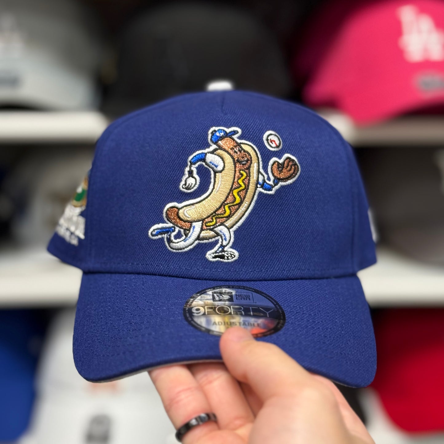 New Era Los Angeles Dodgers 'Game Day Hot Dog' A-Frame Blue 9FORTY Snapback
