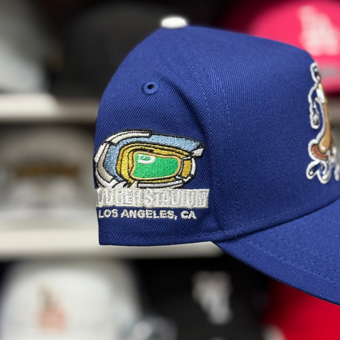 New Era Los Angeles Dodgers 'Game Day Hot Dog' A-Frame Blue 9FORTY Snapback