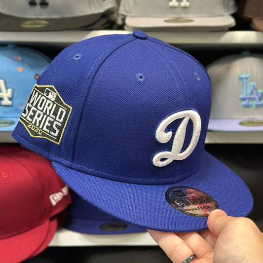 New Era Los Angeles Dodgers 'World Series D' Blue/White 9FIFTY Snapback