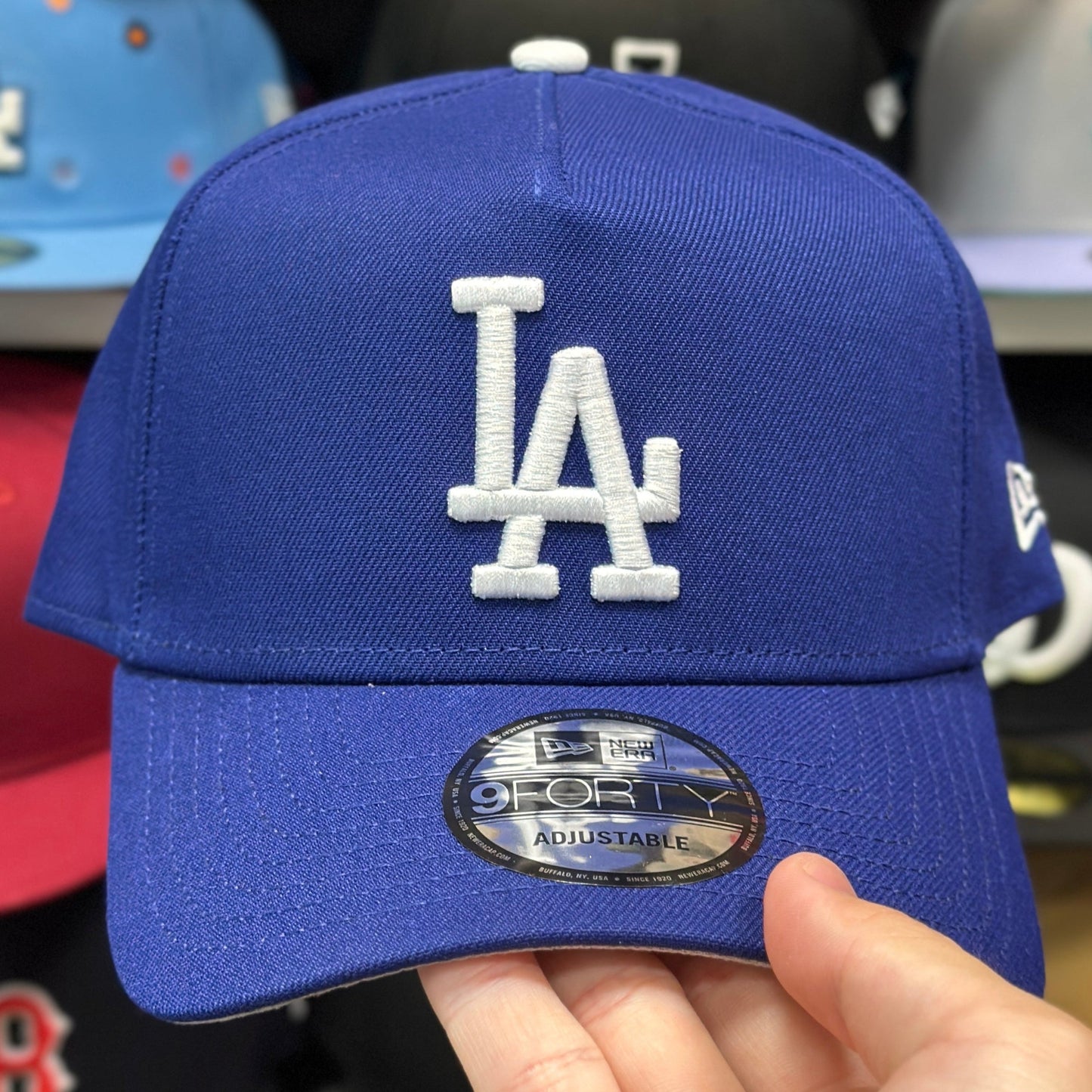 New Era Los Angeles Dodgers A-Frame Blue 9FORTY Snapback - Product Image
