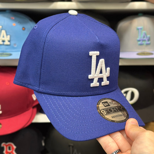 New Era Los Angeles Dodgers A-Frame Blue/White 9FORTY Snapback
