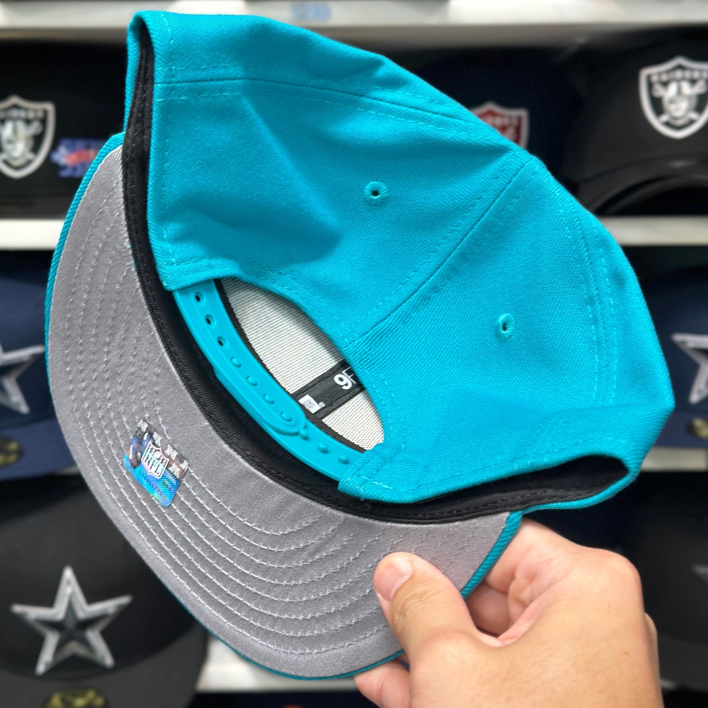 Miami Dolphins NFL Classic Snapback | New Era 9FIFTY Adjustable Snap | Teal