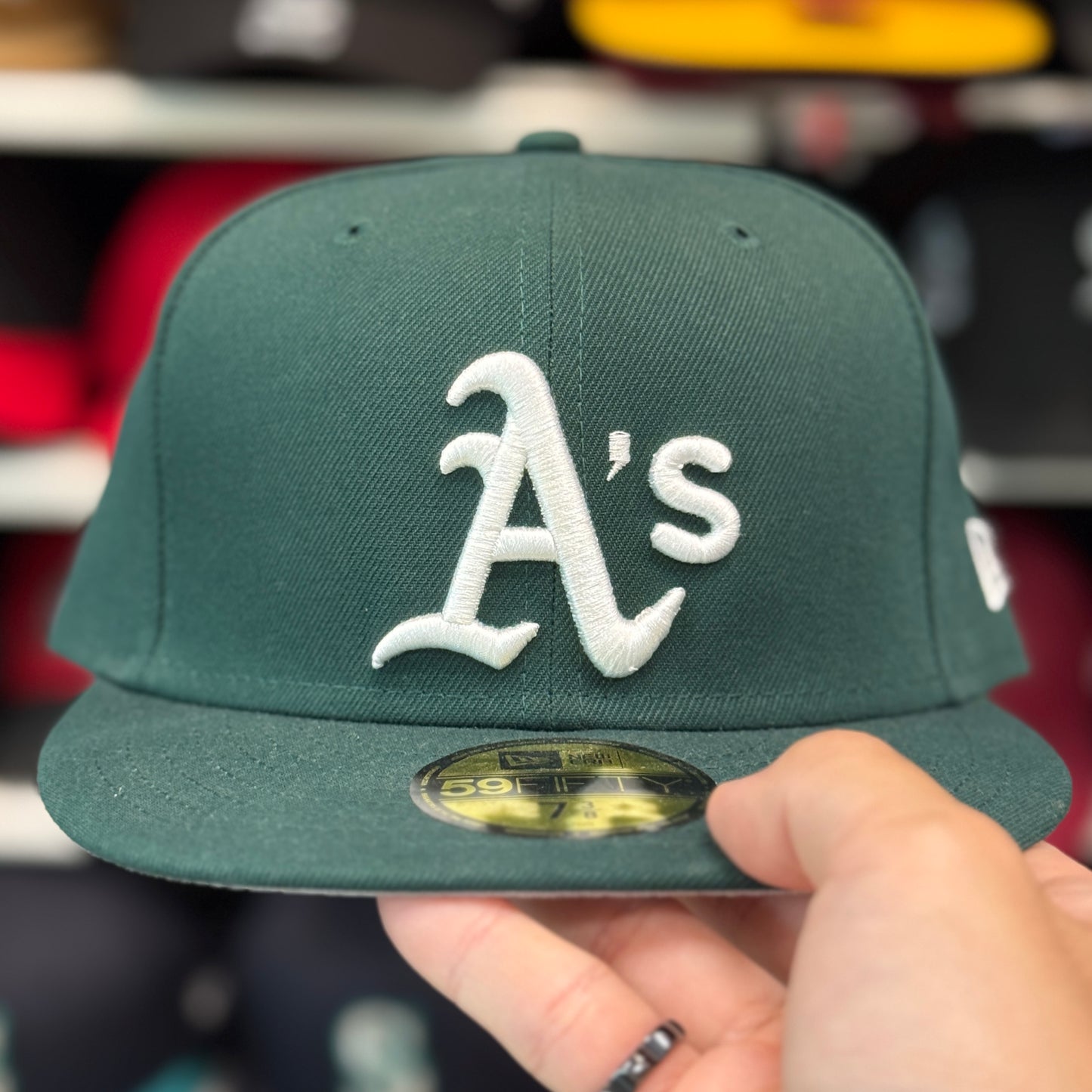 New Era Oakland Athletics 59FIFTY Fitted Hat | Size 7 5/8