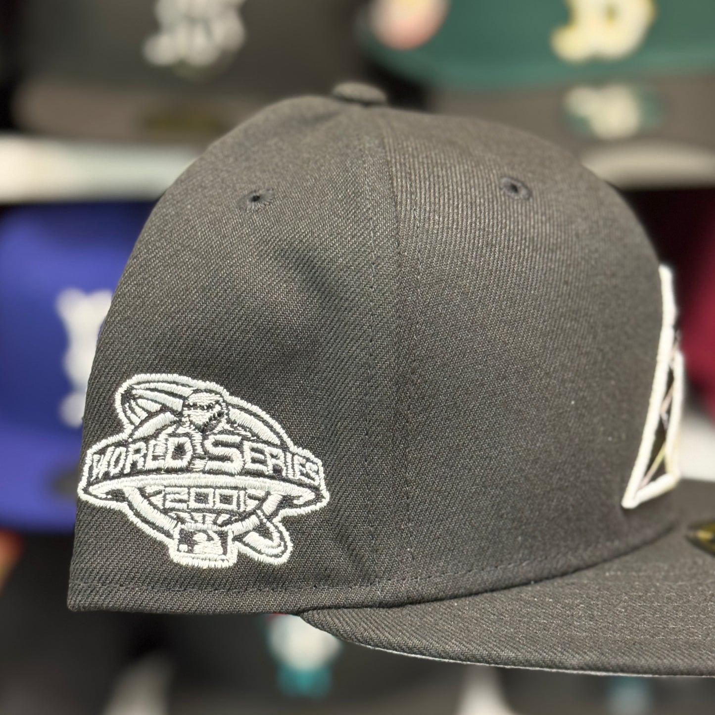 New Era Arizona Diamondbacks '2001 World Series' 59FIFTY Fitted Hat | Black