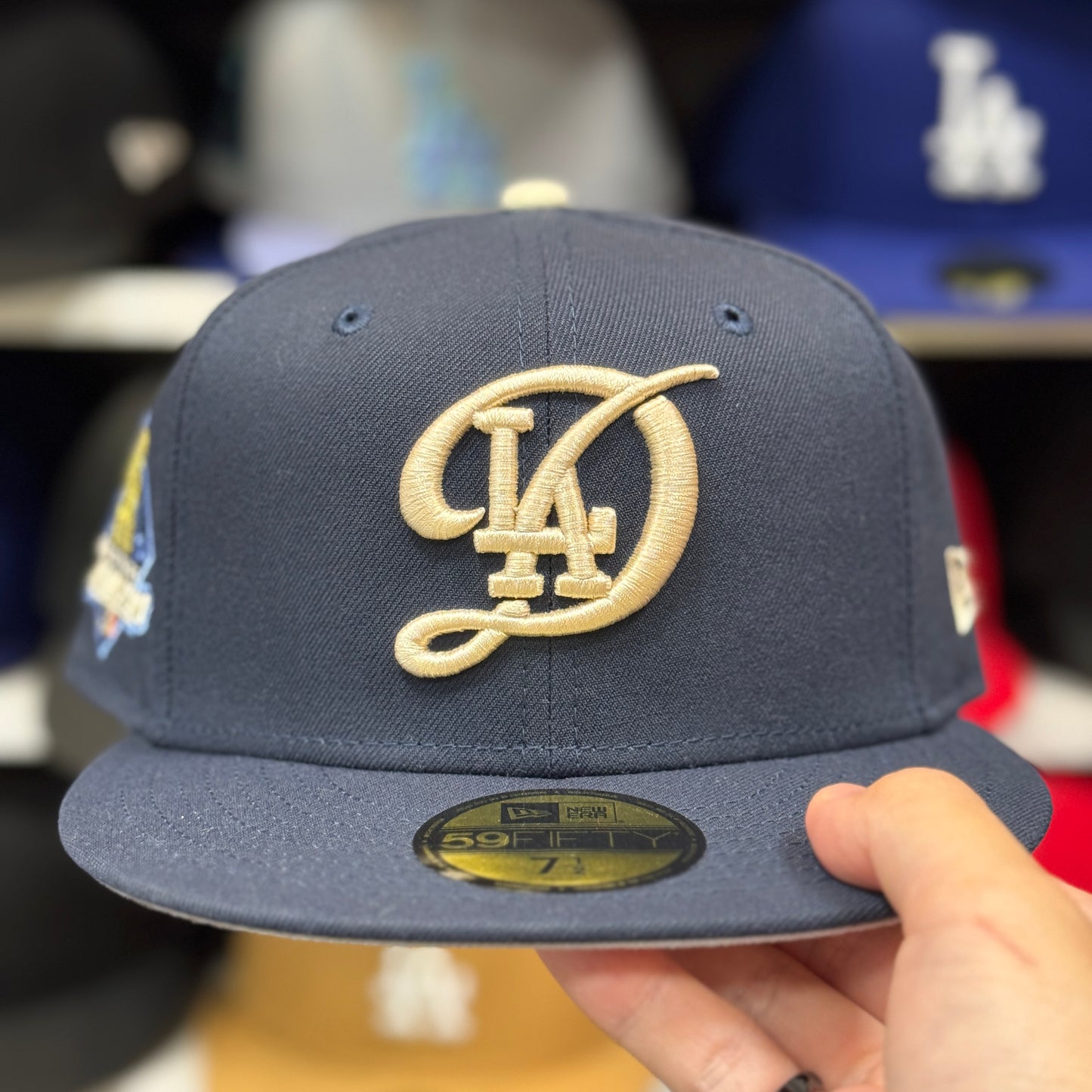 New Era Los Angeles Dodgers '2024 World Series Champions' 59FIFTY Fitted Hat | Navy