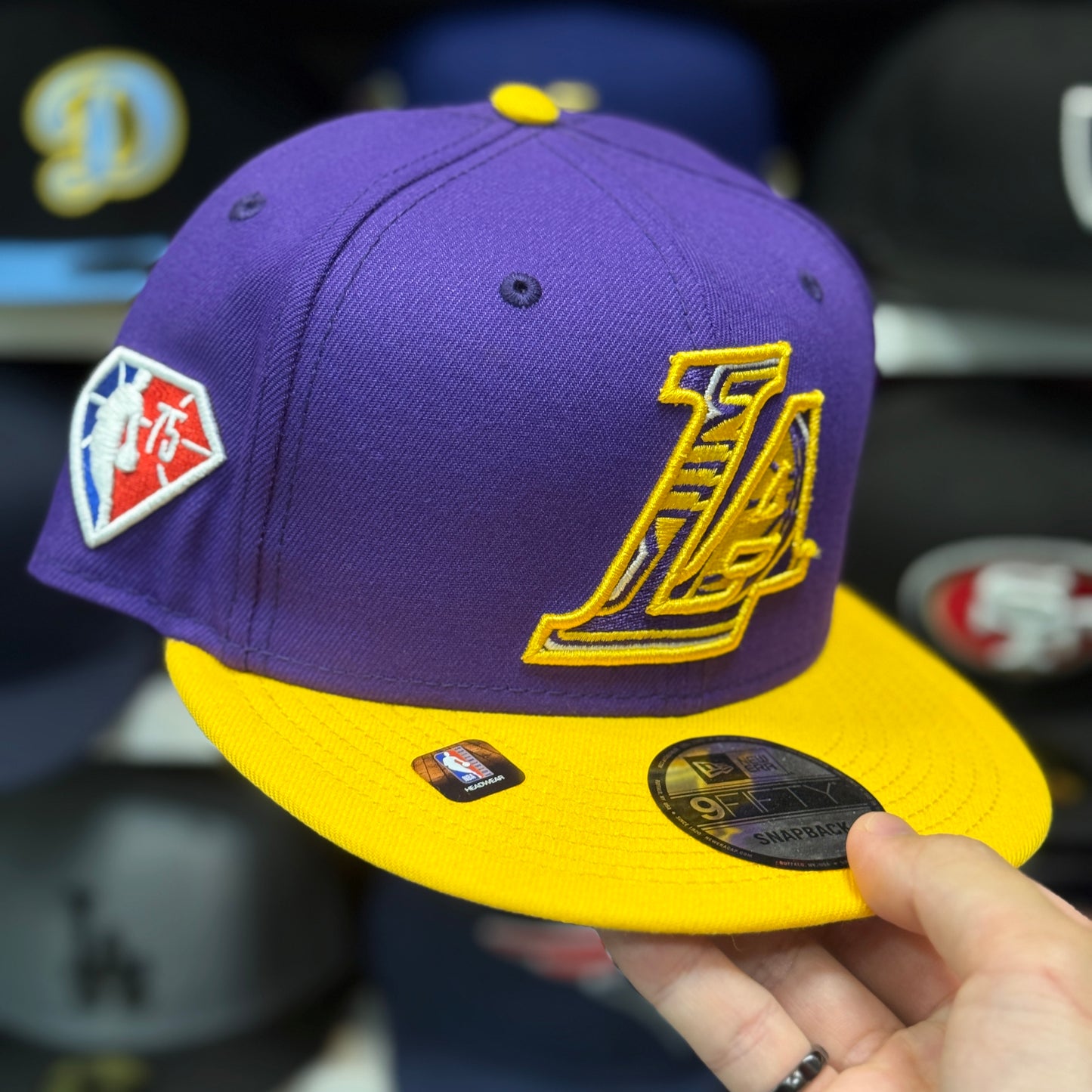 New Era Los Angeles Lakers '2021 Insider Draft' 9FIFTY Snapback | Purple
