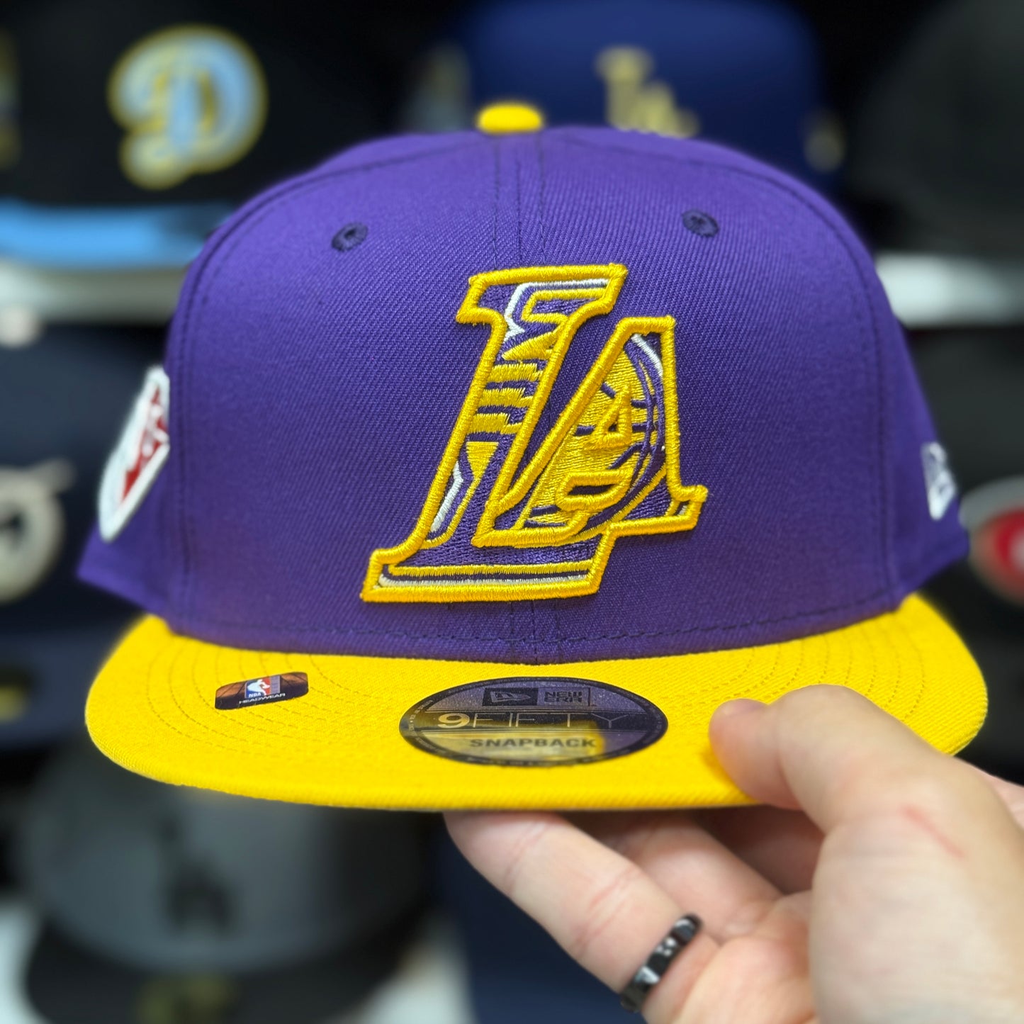 New Era Los Angeles Lakers '2021 Insider Draft' 9FIFTY Snapback | Purple