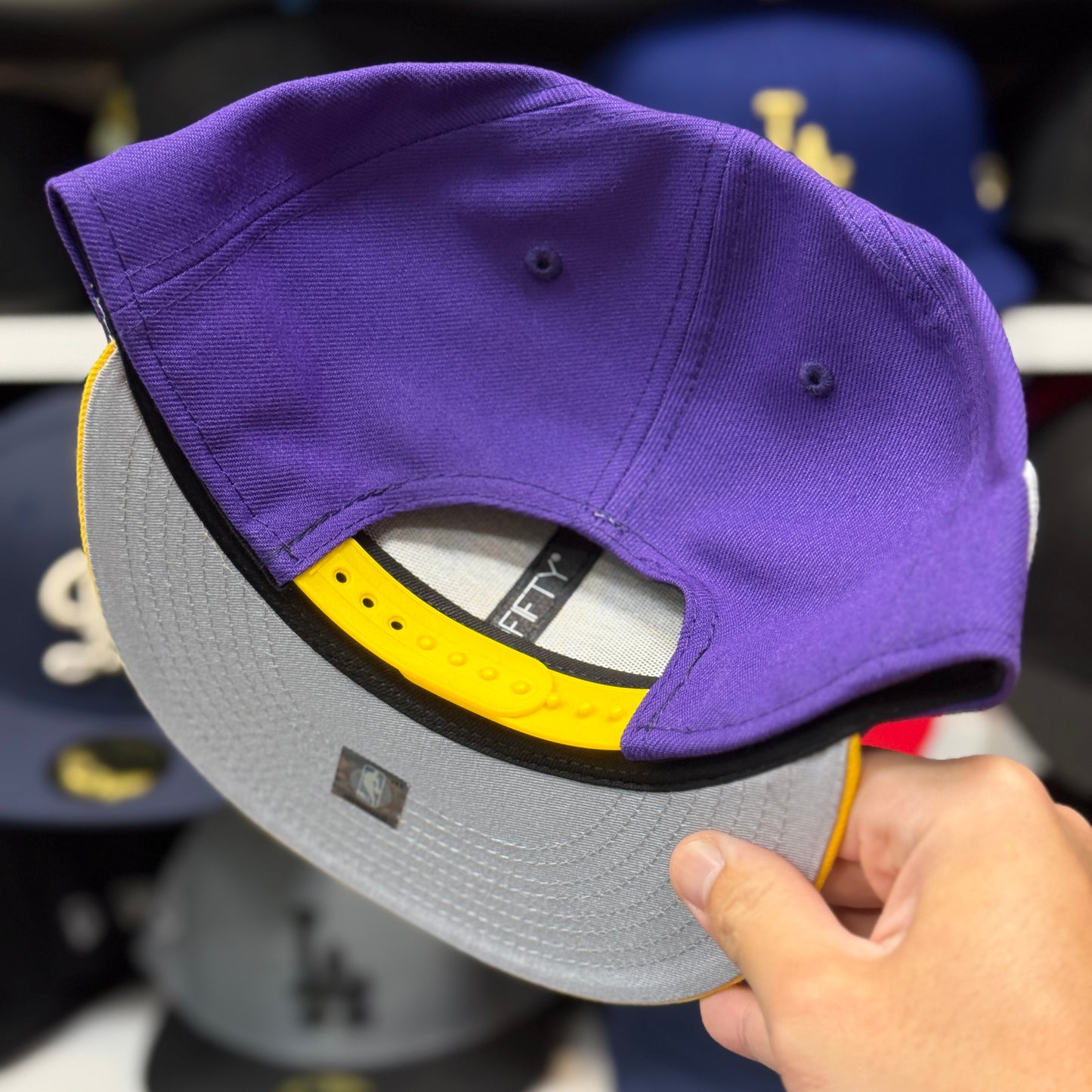 New Era Los Angeles Lakers '2021 Insider Draft' 9FIFTY Snapback | Purple