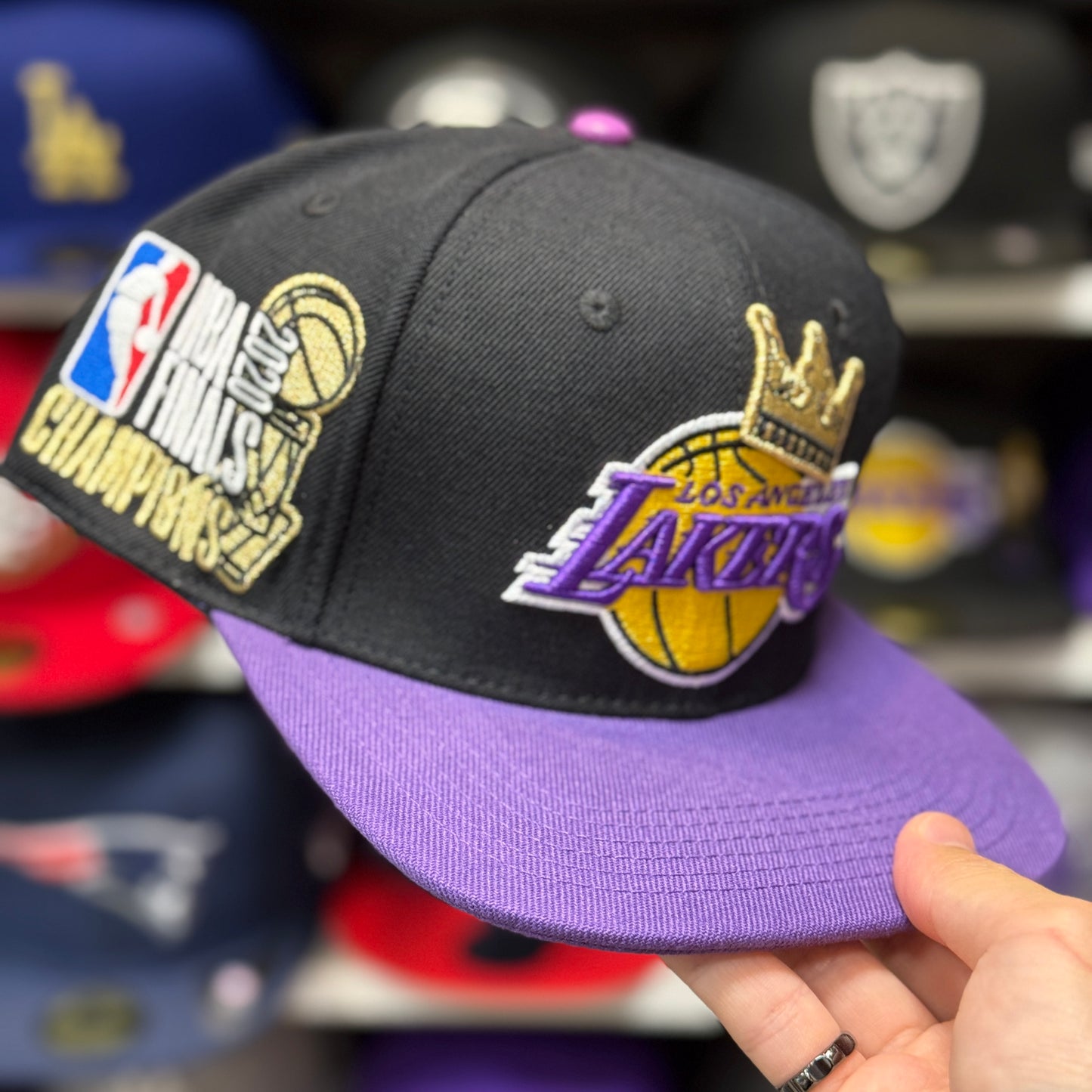 Los Angeles Lakers '2020 NBA Finals Championship' Snapback | Black/Purple
