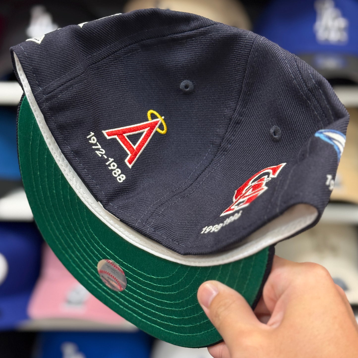 New Era Los Angeles Angels 'Historical Logo' 59FIFTY Fitted Hat | Navy