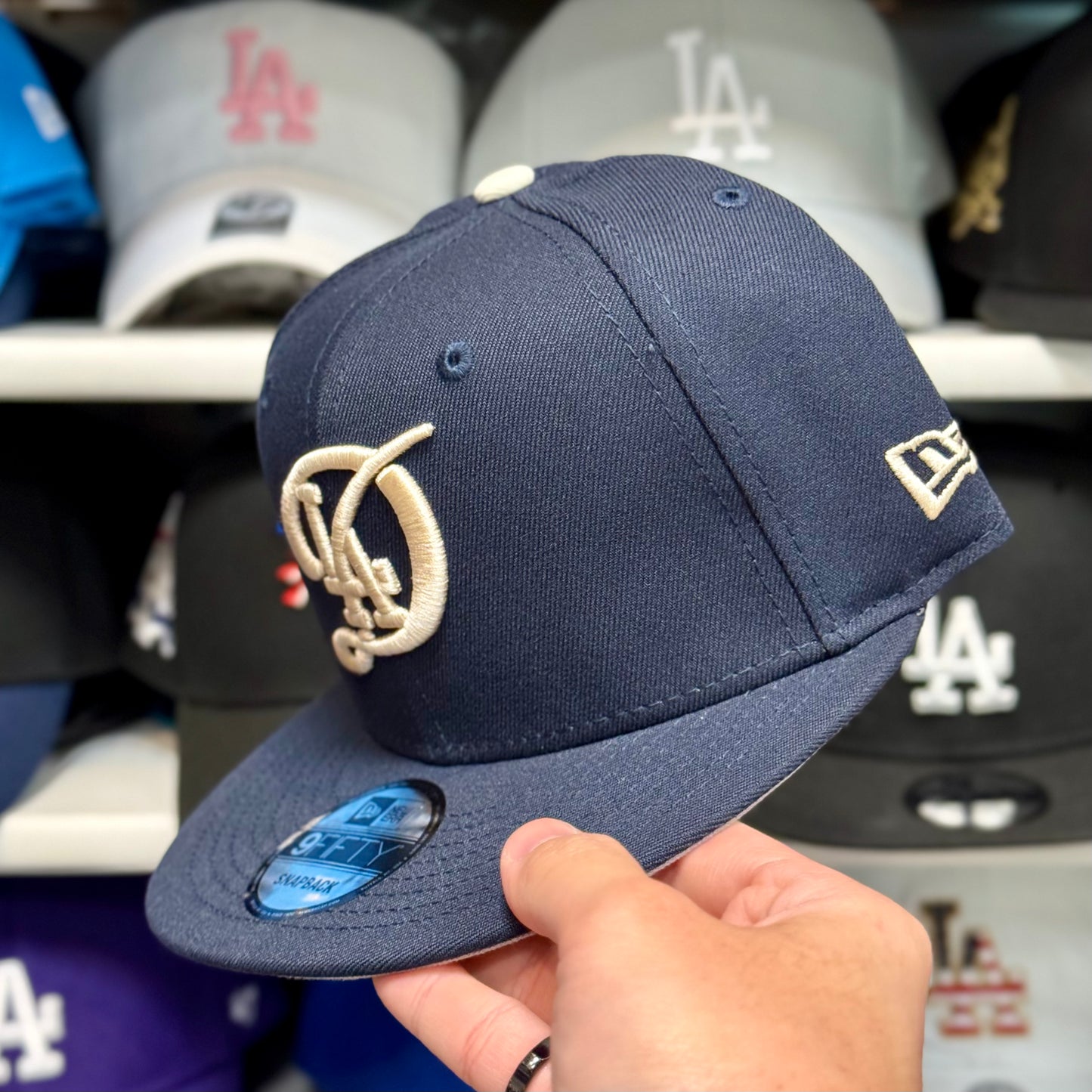 New Era Los Angeles Dodgers '2024 World Series' Navy 9FIFTY Snapback