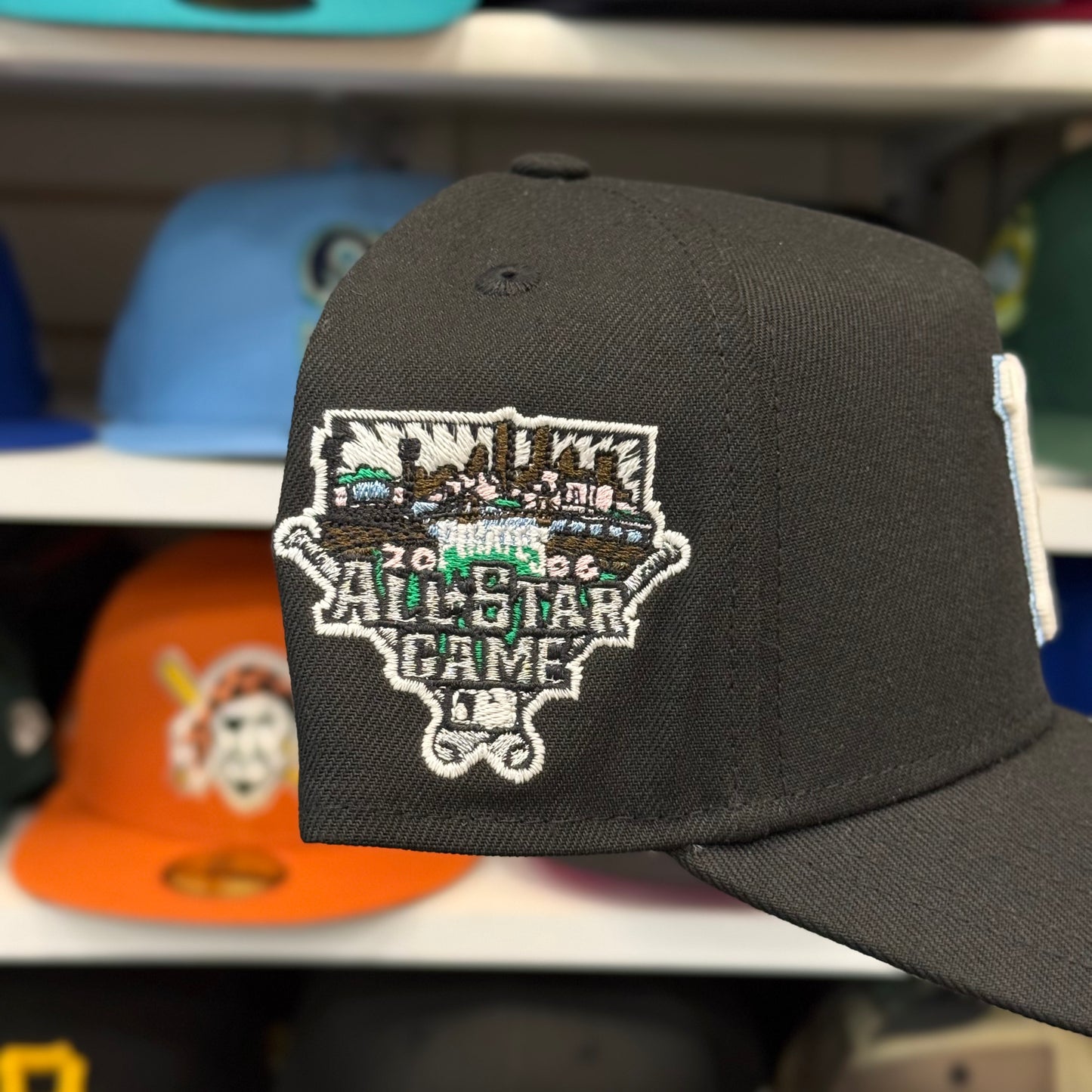 New Era Pittsburgh Pirates 'All Star Game' A-Frame 9FORTY Snapback Black