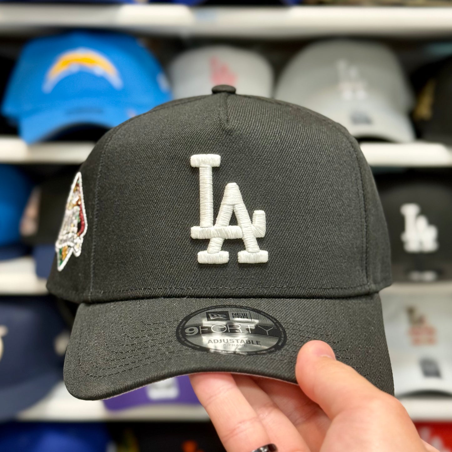 New Era LA Dodgers 'Viva Los Dodgers' A-Frame 9FORTY Snapback Black