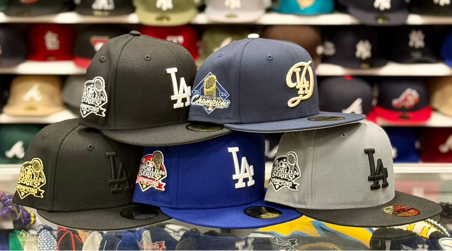 New Era Los Angeles Dodgers '2024 World Series' Navy 9FIFTY Snapback