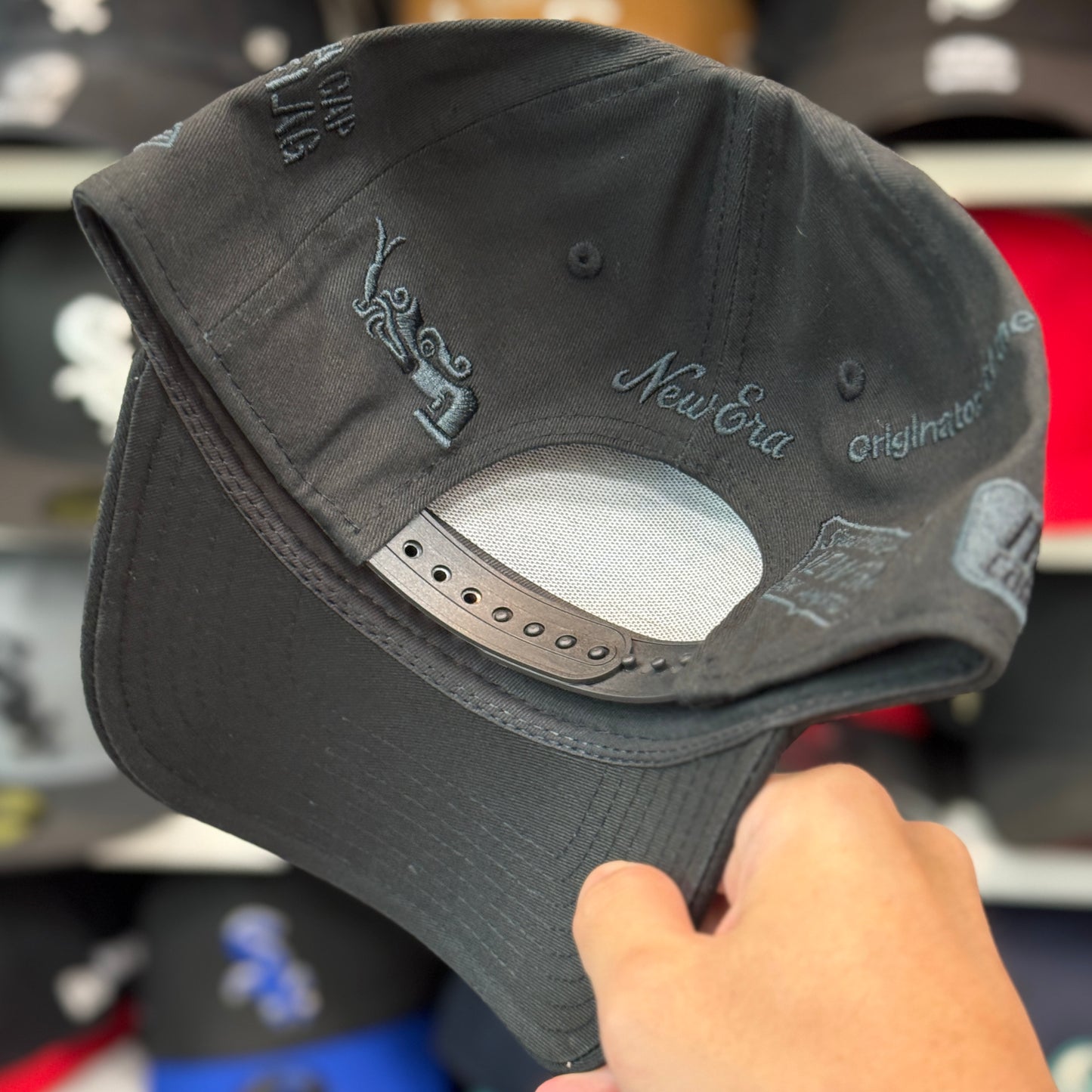 New Era Mexico WBC 'NE Anniversary' A-Frame 9FIFTY Snapback Black/Black