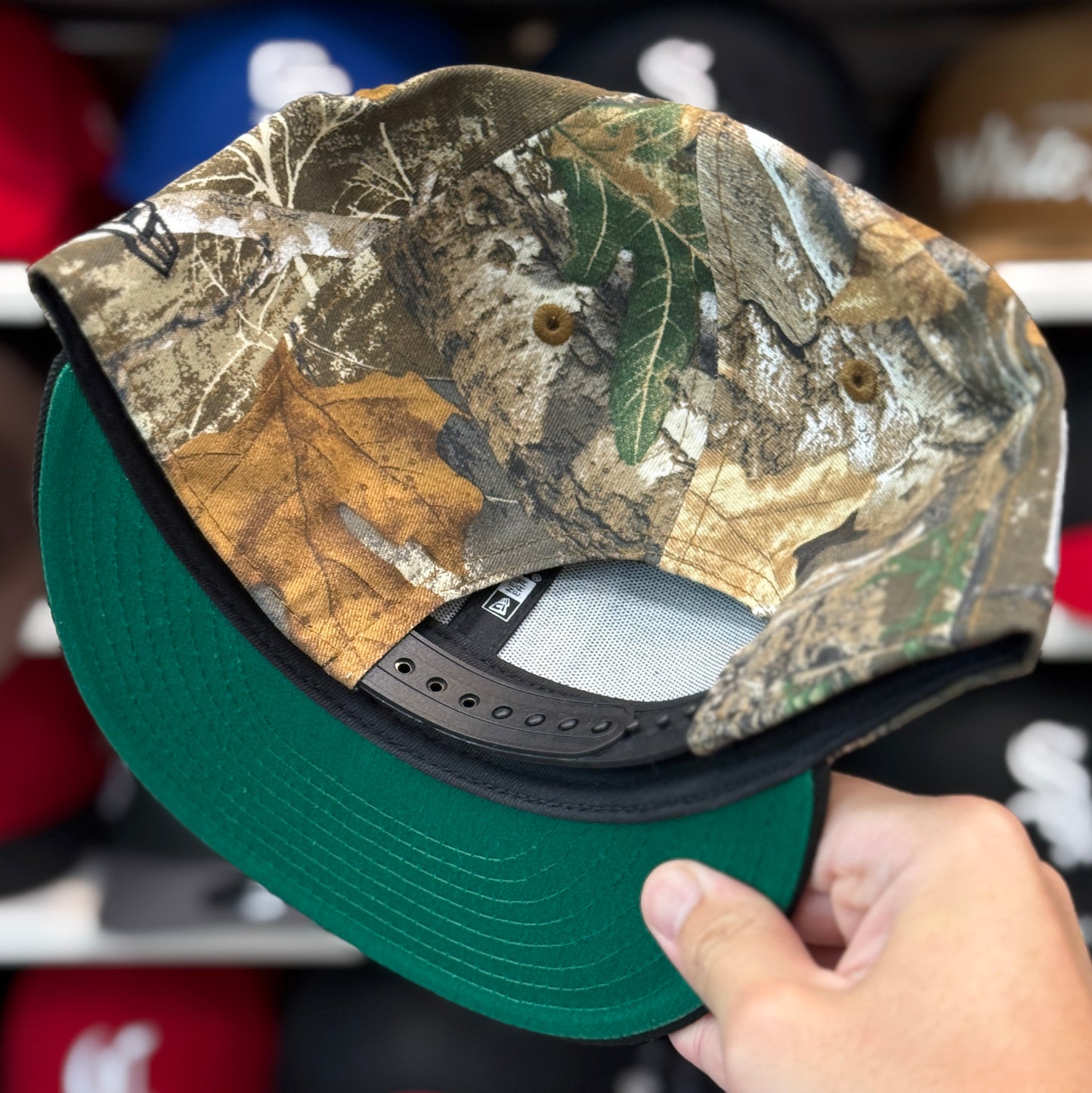 New Era Mexico WBC 'Real Tree Camo' 9FIFTY Snapback Camouflage/Black