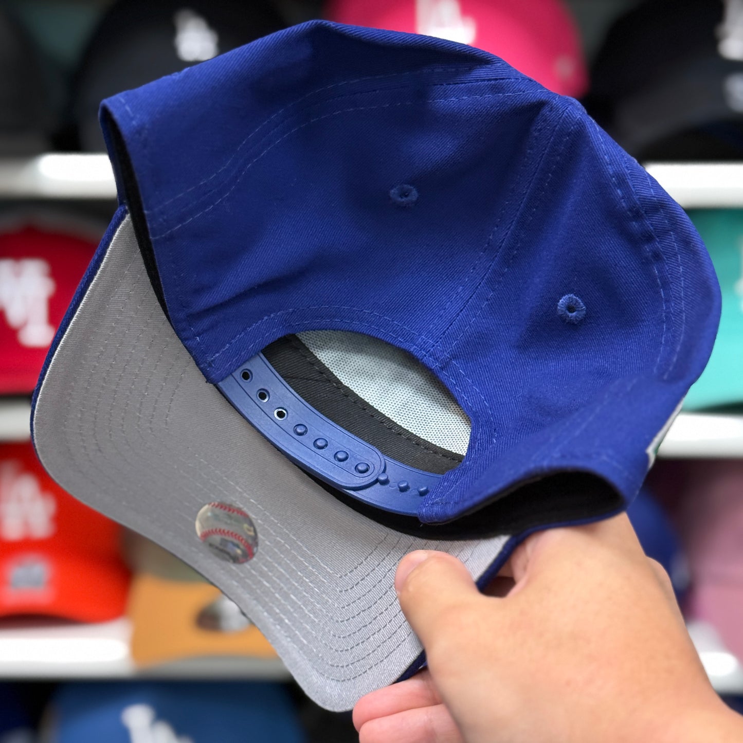 New Era Los Angeles Dodgers 'Mexico Pride' A-Frame Blue 9FORTY Snapback