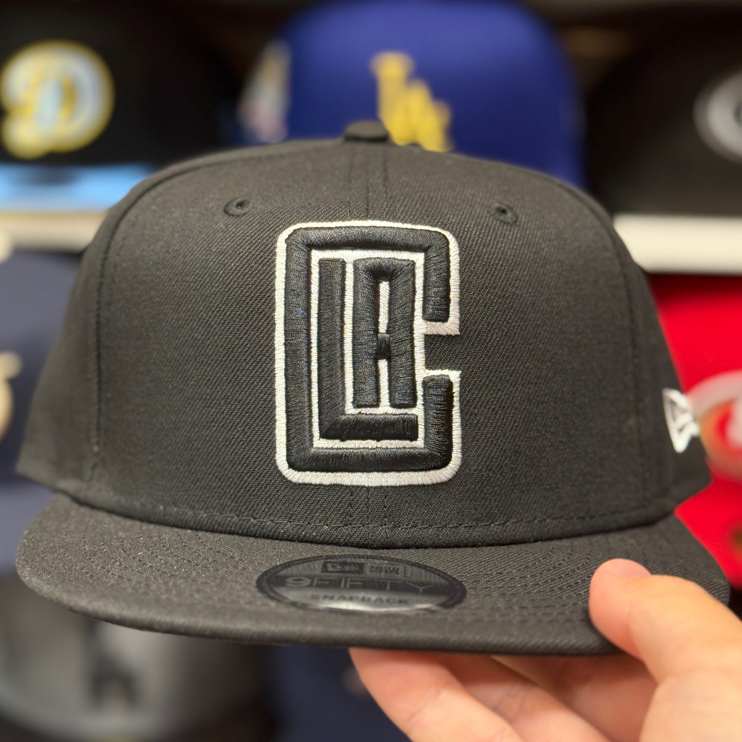 New Era Los Angeles Clippers Black 9FIFTY Snapback