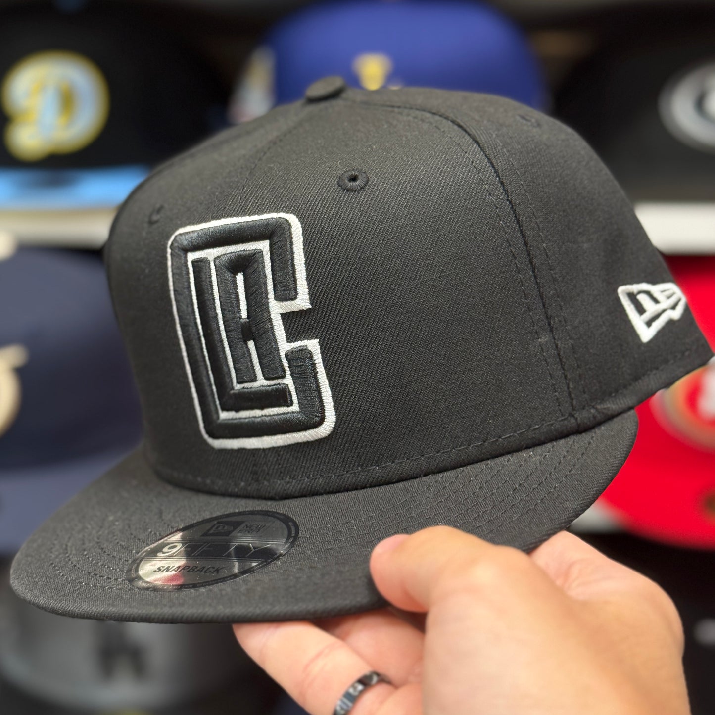 New Era Los Angeles Clippers Black 9FIFTY Snapback