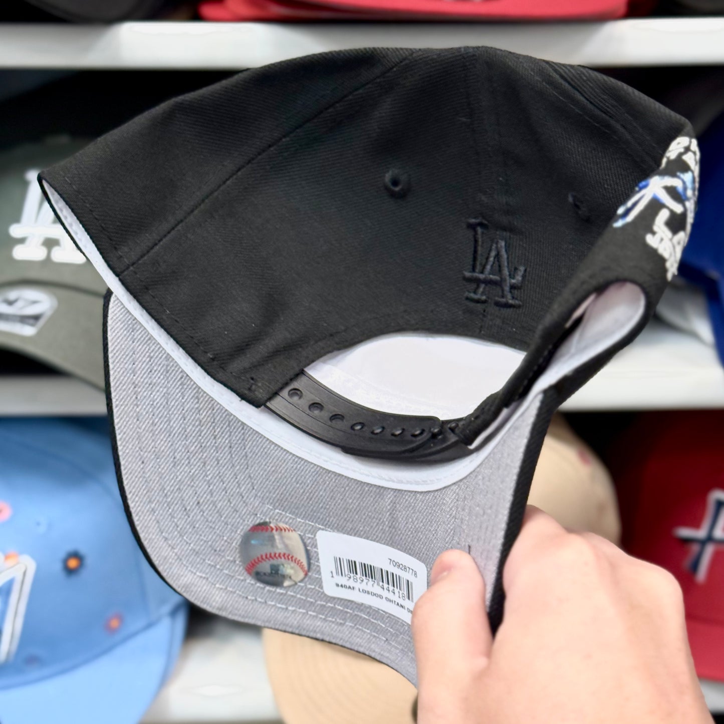 New Era 9FORTY A-Frame LA Dodgers Japanese Kanji Shohei Ohtani Snapback | Black
