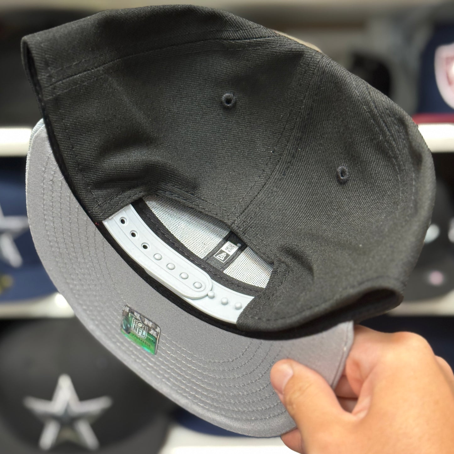 New Era Las Vegas Raiders Black/Silver 9FIFTY Snapback