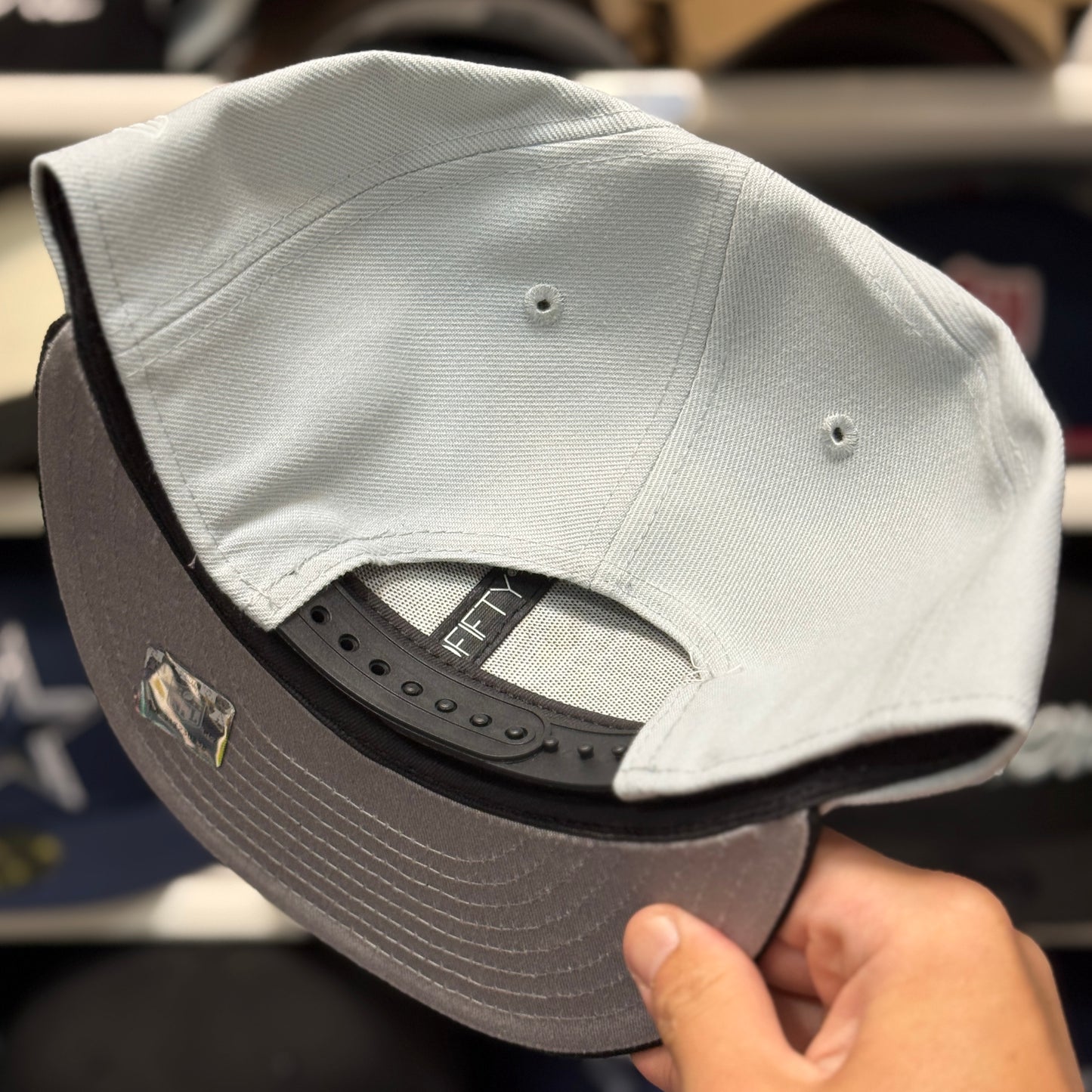 New Era Las Vegas Raiders Silver/Black 9FIFTY Snapback