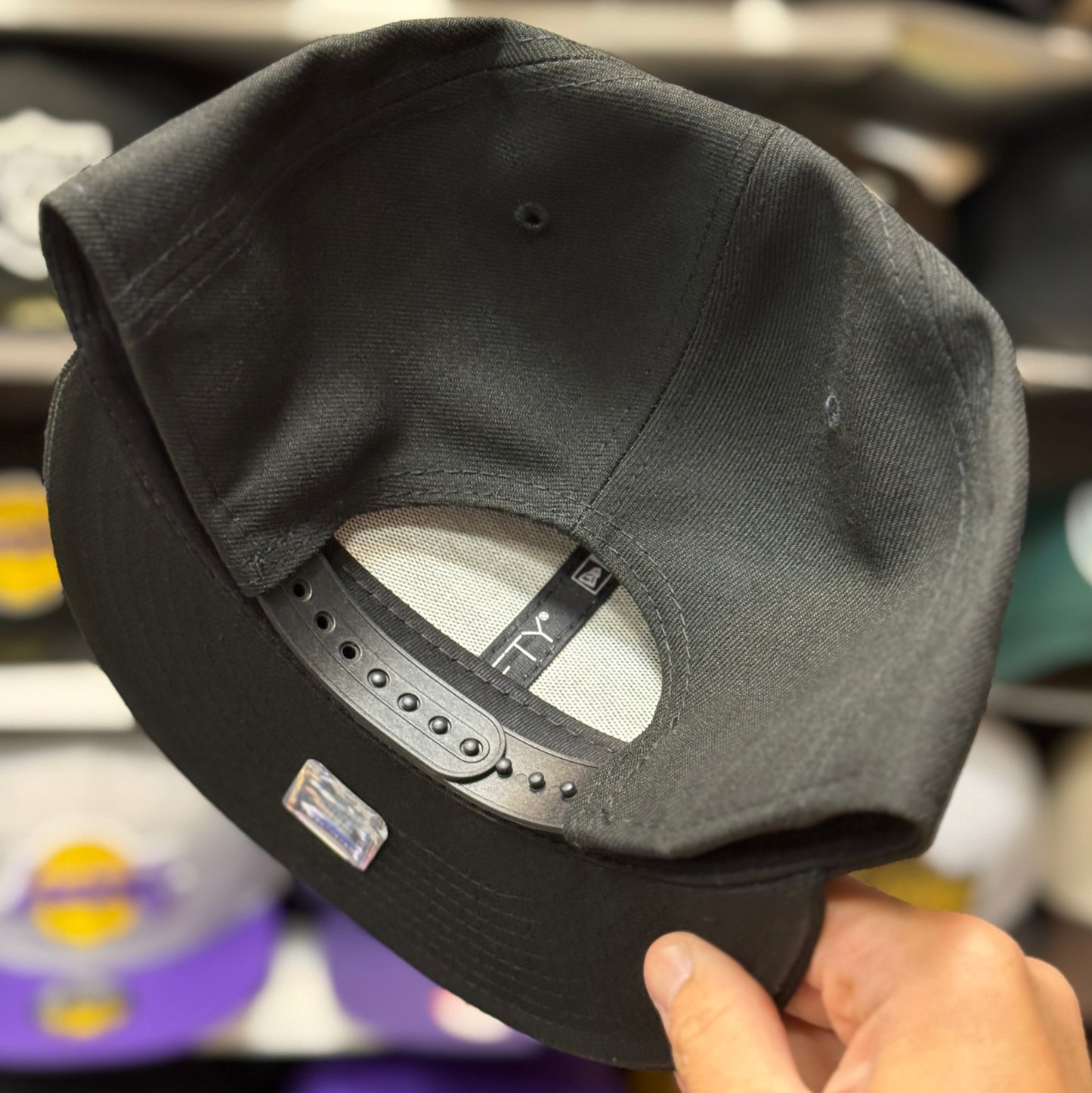 New Era New Orleans Saints Black/White 9FIFTY Snapback