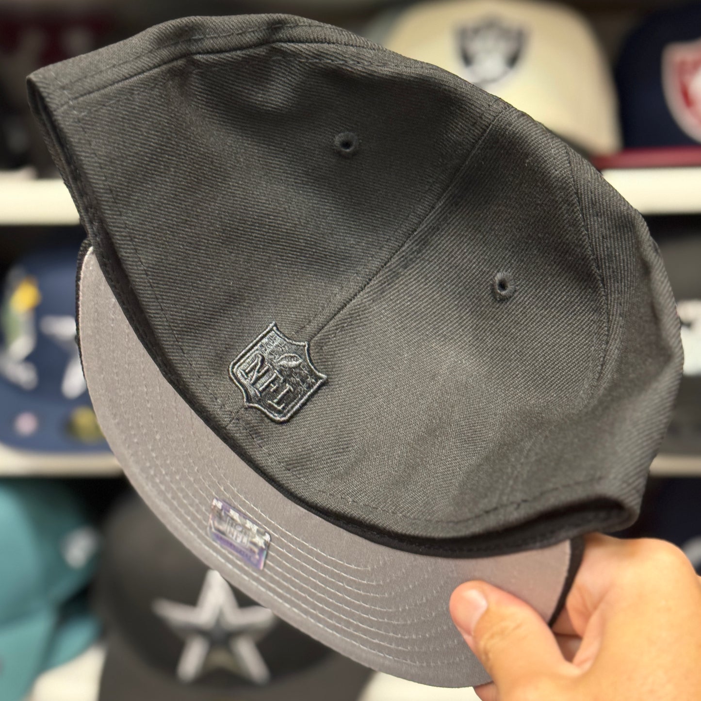 New Era Las Vegas Raiders Black/Black 59FIFTY Fitted Hat