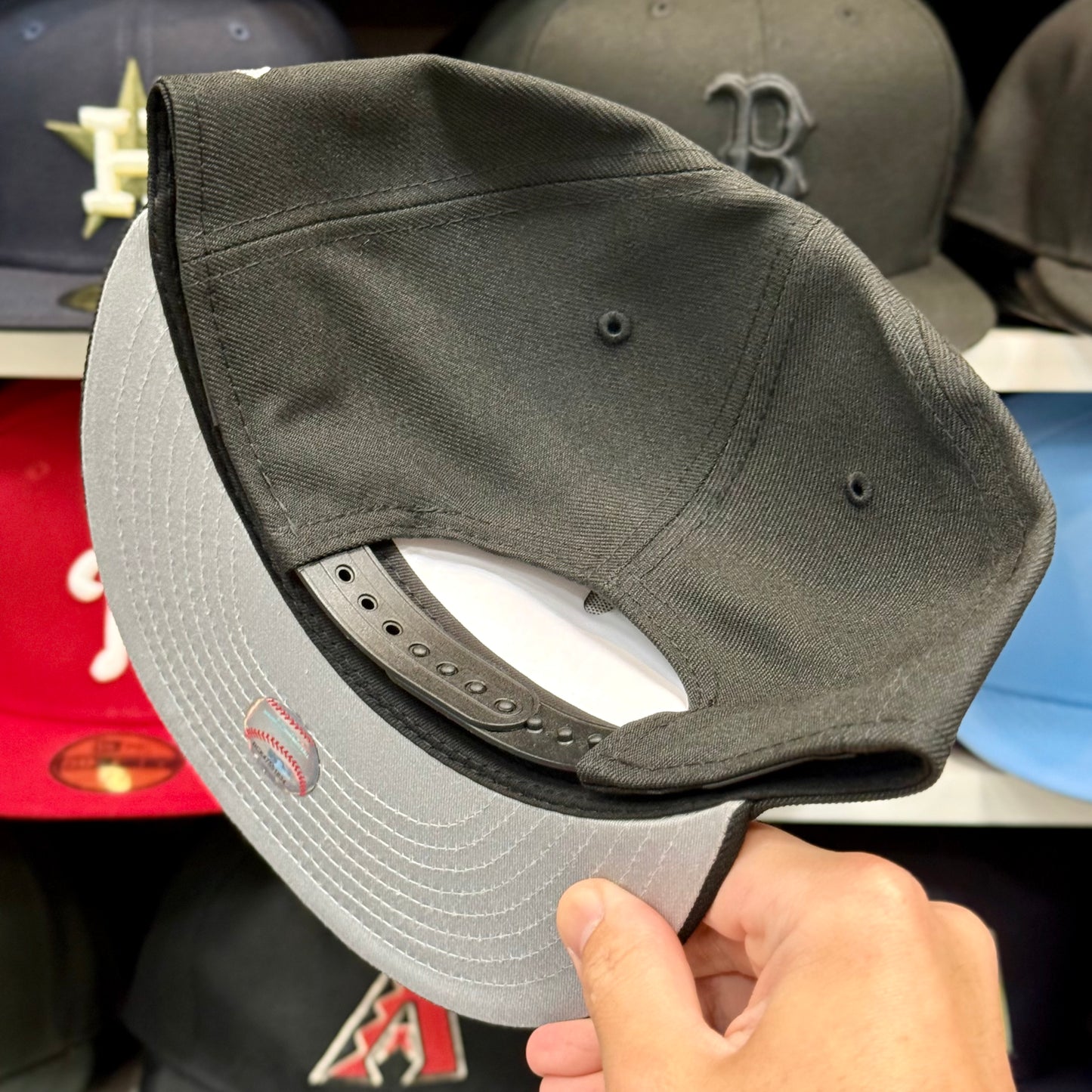New Era 9FIFTY San Fransisco Giants Script Snapback | Black