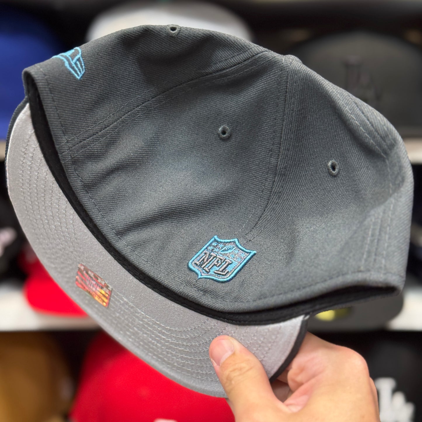 New Era San Francisco 49ers Gray/Blue 59FIFTY Fitted Hat