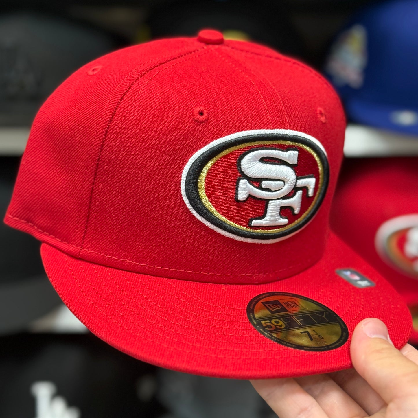 New Era San Francisco 49ers Red 59FIFTY Fitted Hat