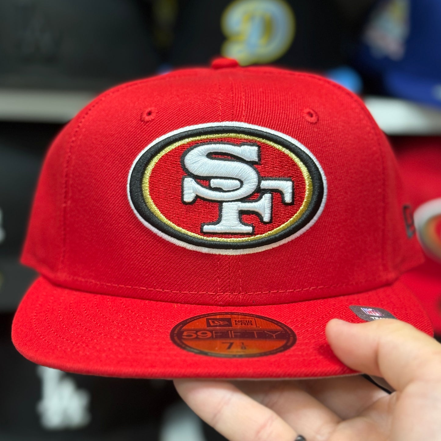 New Era San Francisco 49ers Red 59FIFTY Fitted Hat